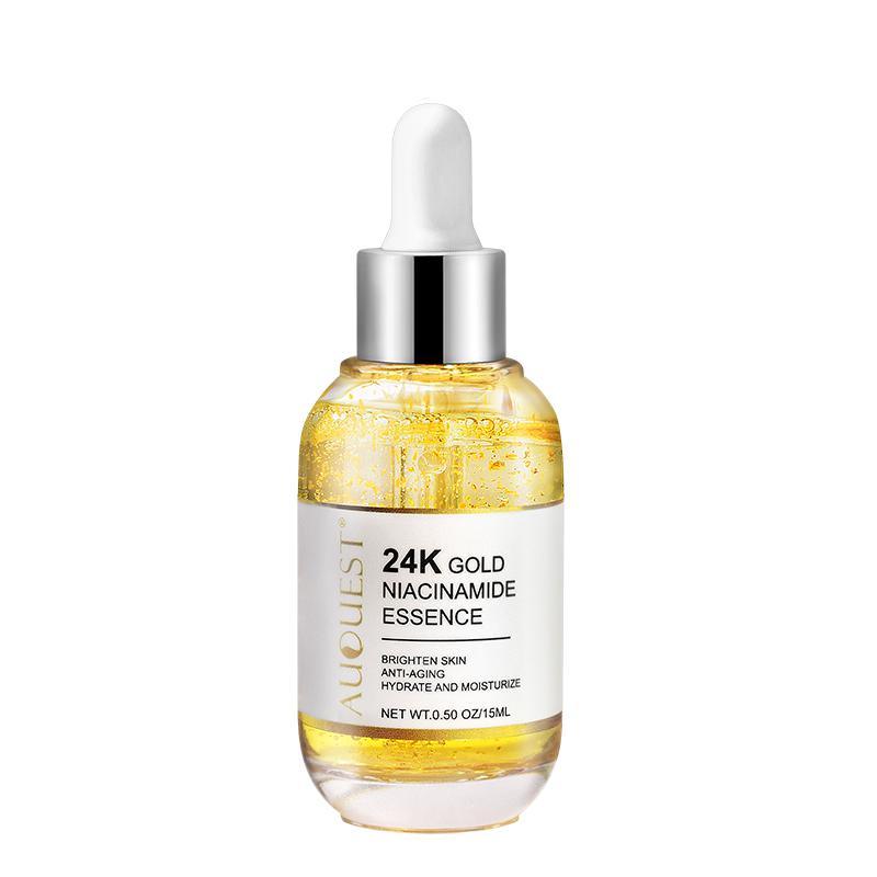 Sérum Facial de Ácido Hialurônico 24k Gold 15ml - Auquest® - Maynner Cosméticos