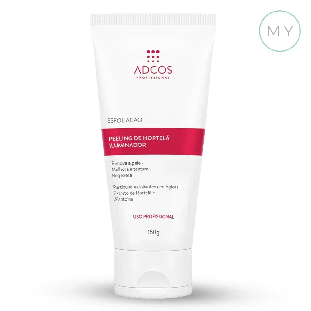 Peeling de Hortelã Iluminador Clean Solution 150g - Adcos