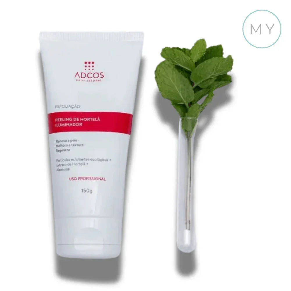 Peeling de Hortelã Iluminador Clean Solution 150g - Adcos
