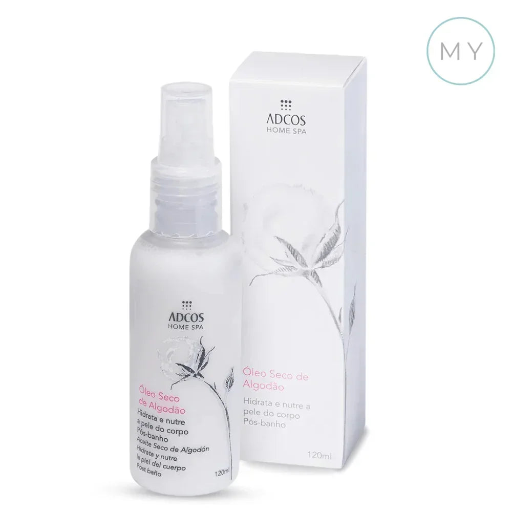 Óleo Seco de Algodão Pós Banho 120ml - Adcos