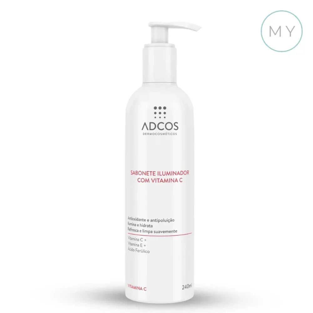 Sabonete Iluminador com Vitamina C 240ml - Adcos