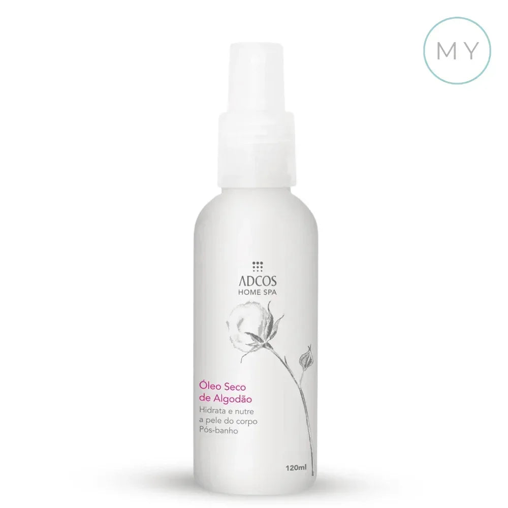Óleo Seco de Algodão Pós Banho 120ml - Adcos