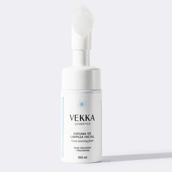 Espuma de Limpeza Facial 100ml - Vekka