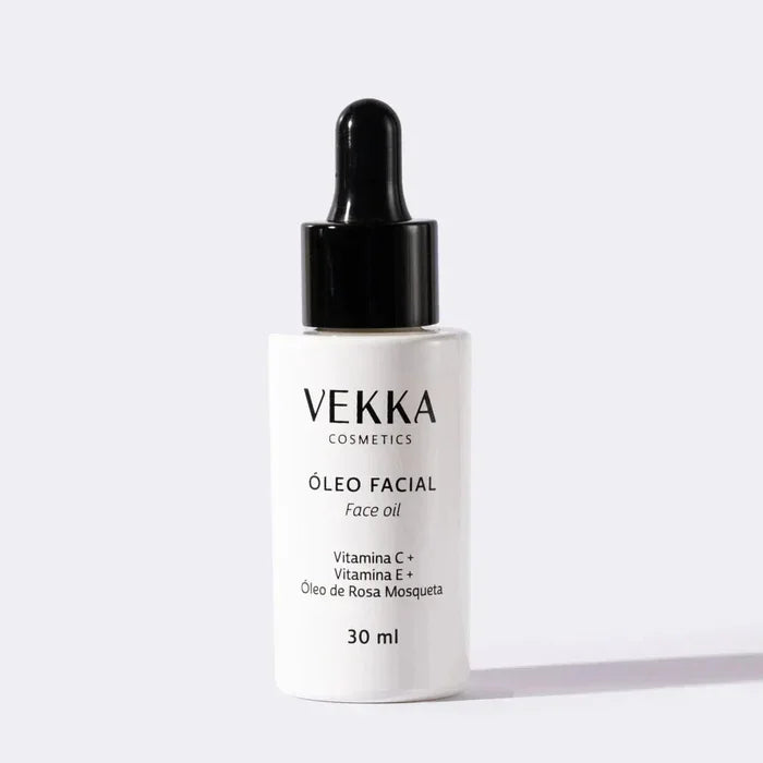Óleo Facial de Rosa Mosqueta com Vit.C e Vit.E 30ml - Vekka