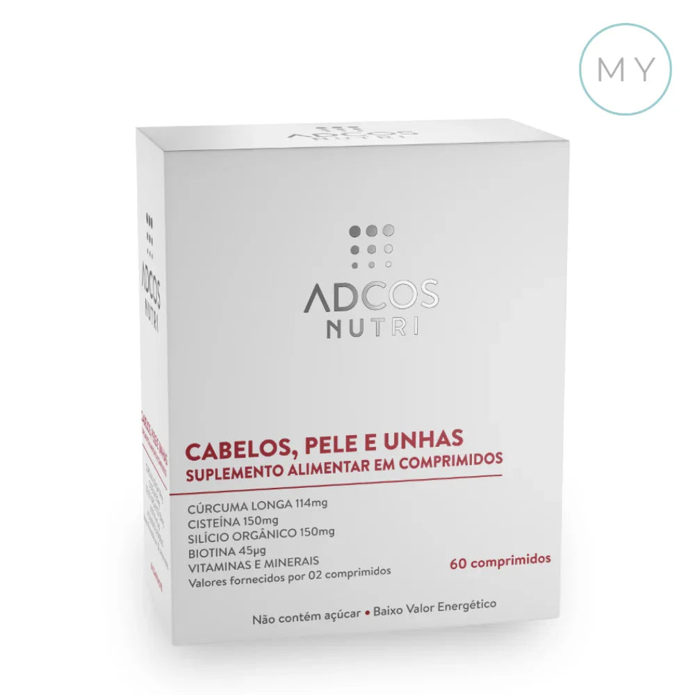 Nutri Cabelos, Pele e Unhas 60 cápsulas - Adcos