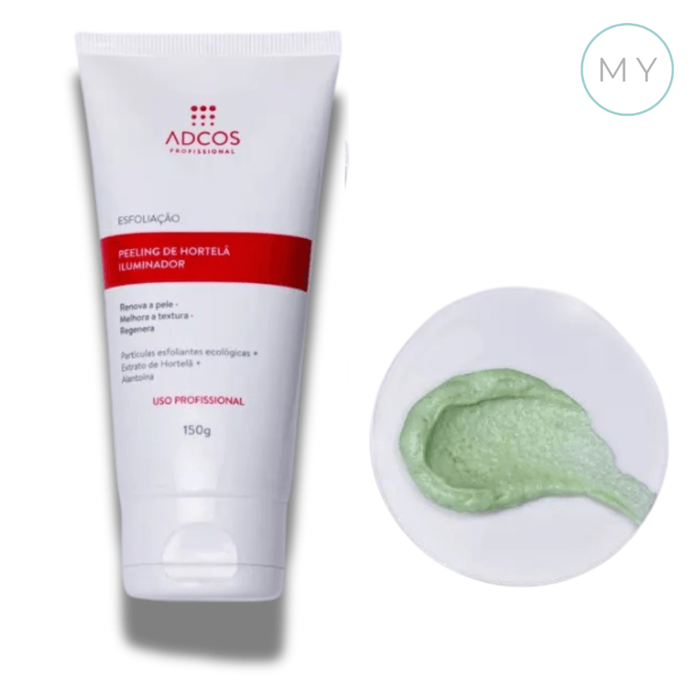 Peeling de Hortelã Iluminador Clean Solution 150g - Adcos