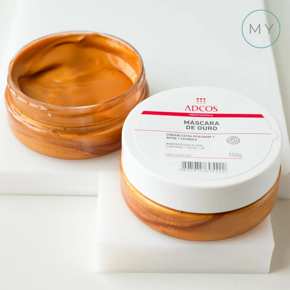 Máscara Facial de Ouro Anti-Idade 150g - Adcos