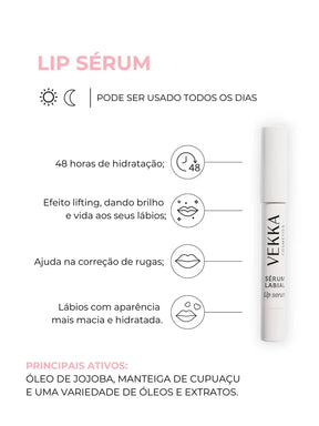 Lip Sérum - Sérum Labial - Vekka