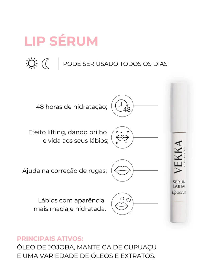 Lip Sérum - Sérum Labial - Vekka