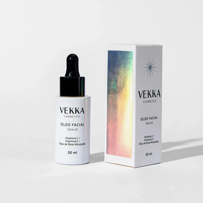 Óleo Facial de Rosa Mosqueta com Vit.C e Vit.E 30ml - Vekka