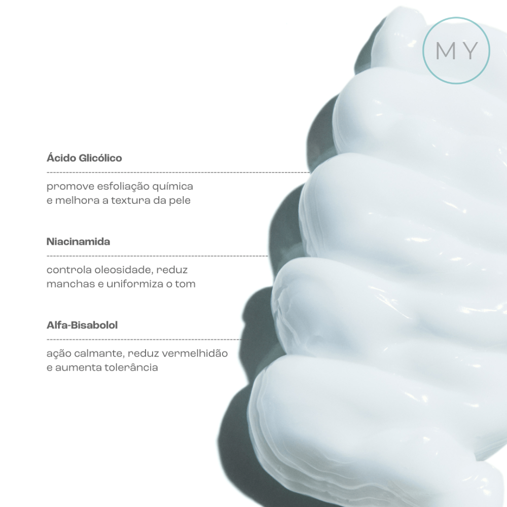 Esfoliante Químico Ácido Glicólico 30g - Creamy