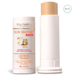 Protetor Solar Bastão com Cor Stick Blur FPS 75 18g - Biomarine