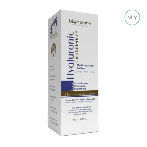 Creme Reparador Cicatrizante Hyaluronic Cicatriderme 30g - Biomarine