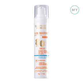 Protetor Solar Facial Sun Marine FPS 80 50g - Biomarine
