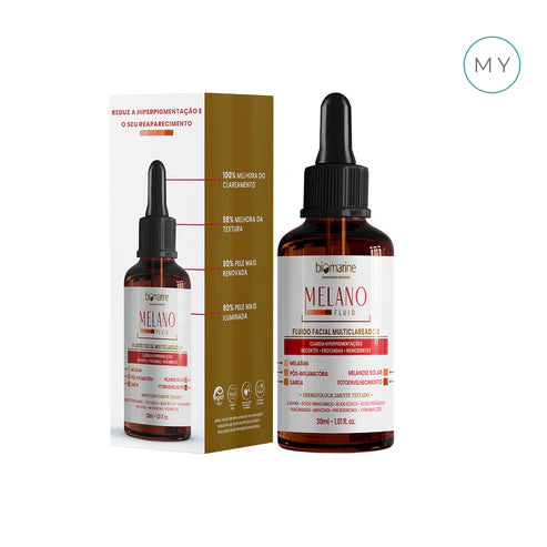 Sérum Multi Clareador Melano Fluid 30ml - Biomarine