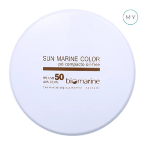 Protetor Solar Pó Compacto Sun Marine FPS 50 12g - Biomarine