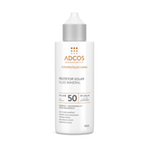 Protetor Solar Fluid Mineral FPS 50 Incolor 40ml - Adcos