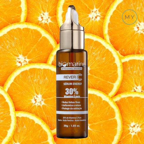 Sérum Anti-Idade Vitamina C 30% Rever C Serum Energy - Biomarine