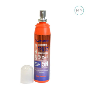 Protetor Solar e Repelente Icaridina Sun Marine FPS 50 - Biomarine