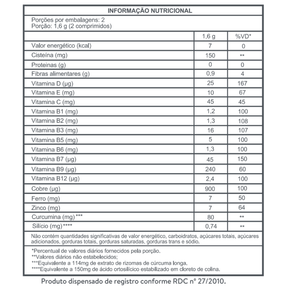 Nutri Cabelos, Pele e Unhas 60 cápsulas - Adcos